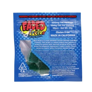 faded fruits gummies