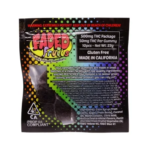 faded fruits gummies